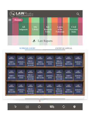 App Design by avadona for Grace InfoTech Limited (LawPavilion) | Design: #5939342