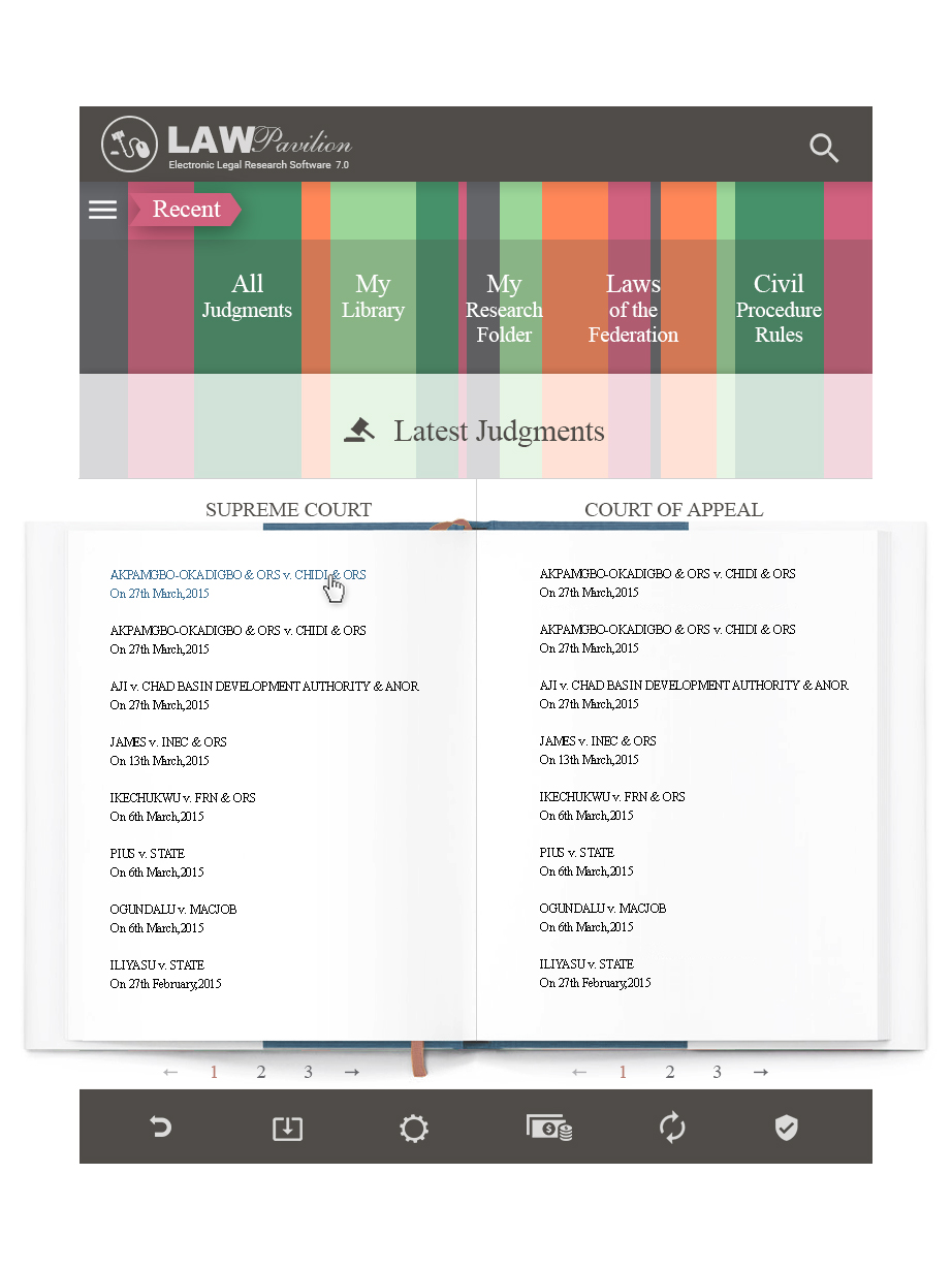 App Design by avadona for Grace InfoTech Limited (LawPavilion) | Design #5939355