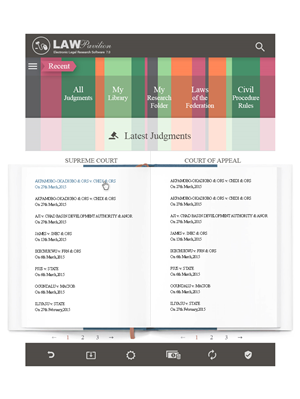 App Design by avadona for Grace InfoTech Limited (LawPavilion) | Design: #5939355