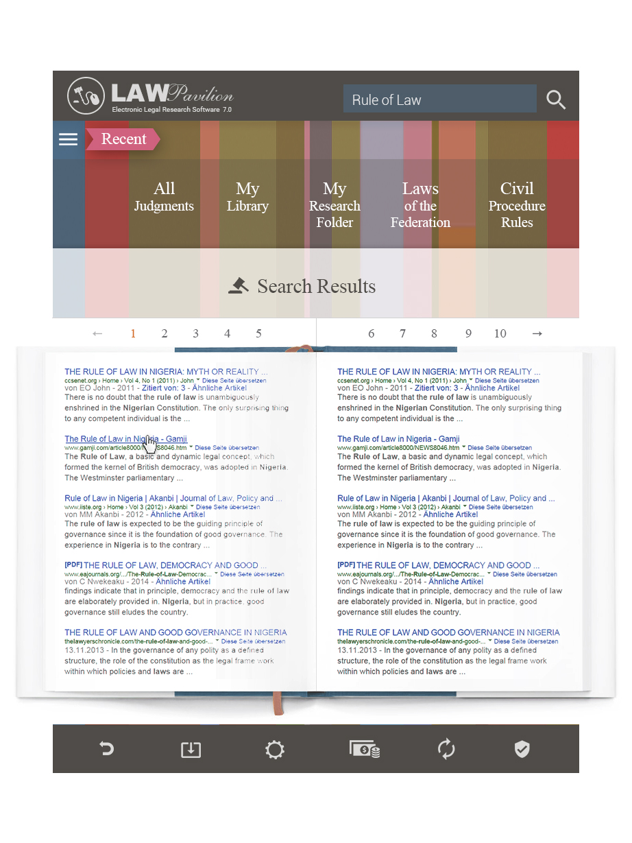 App Design by avadona for Grace InfoTech Limited (LawPavilion) | Design #5939475