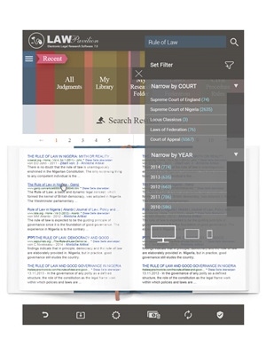 App Design by avadona for Grace InfoTech Limited (LawPavilion) | Design: #5939481