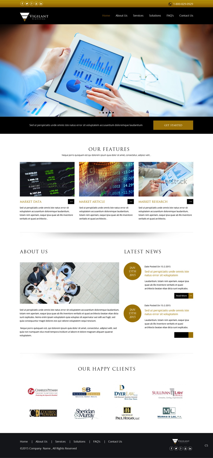 Web Design by pb for this project | Design #5506332