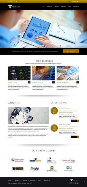 Web Design by pb for this project | Design: #5506332