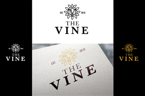 The Vine | Logo Design by Mandy Illustrator