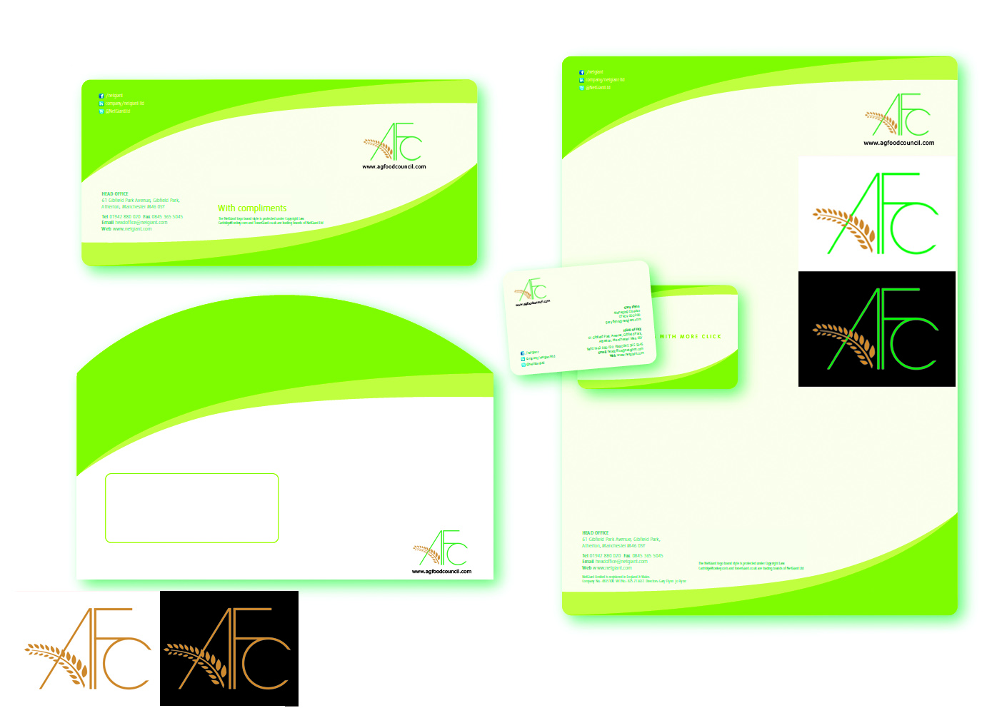 Schreibwaren-Design von Beedesign für Food Central  |  AFC | Design #5631860