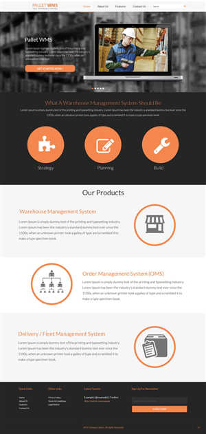 Wordpress Design by pb for this project | Design: #5477493