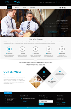 Wordpress Design by pb for this project | Design: #5477496