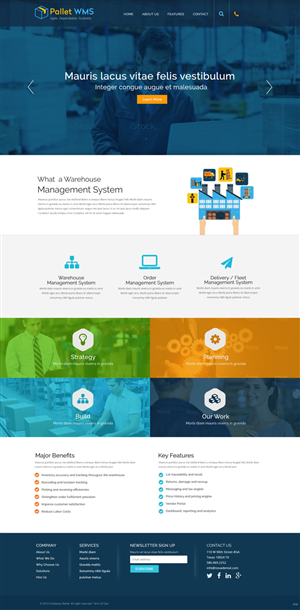 Wordpress Design by pb for this project | Design: #5521933