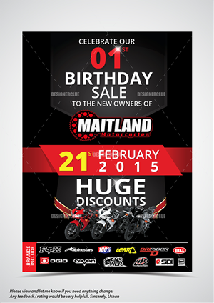 Flyer Design by Ushan sampath for this project | Design: #5470675
