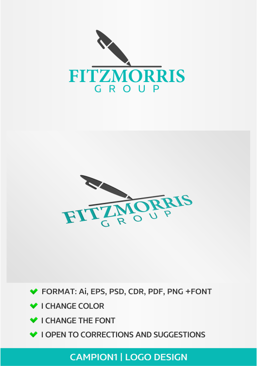Logo Design by artsterdam for The Fitzmorris Group | Design #5473868