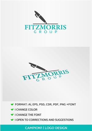 Logo Design by artsterdam for The Fitzmorris Group | Design: #5473868