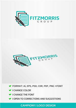 Logo Design by artsterdam for The Fitzmorris Group | Design: #5475271