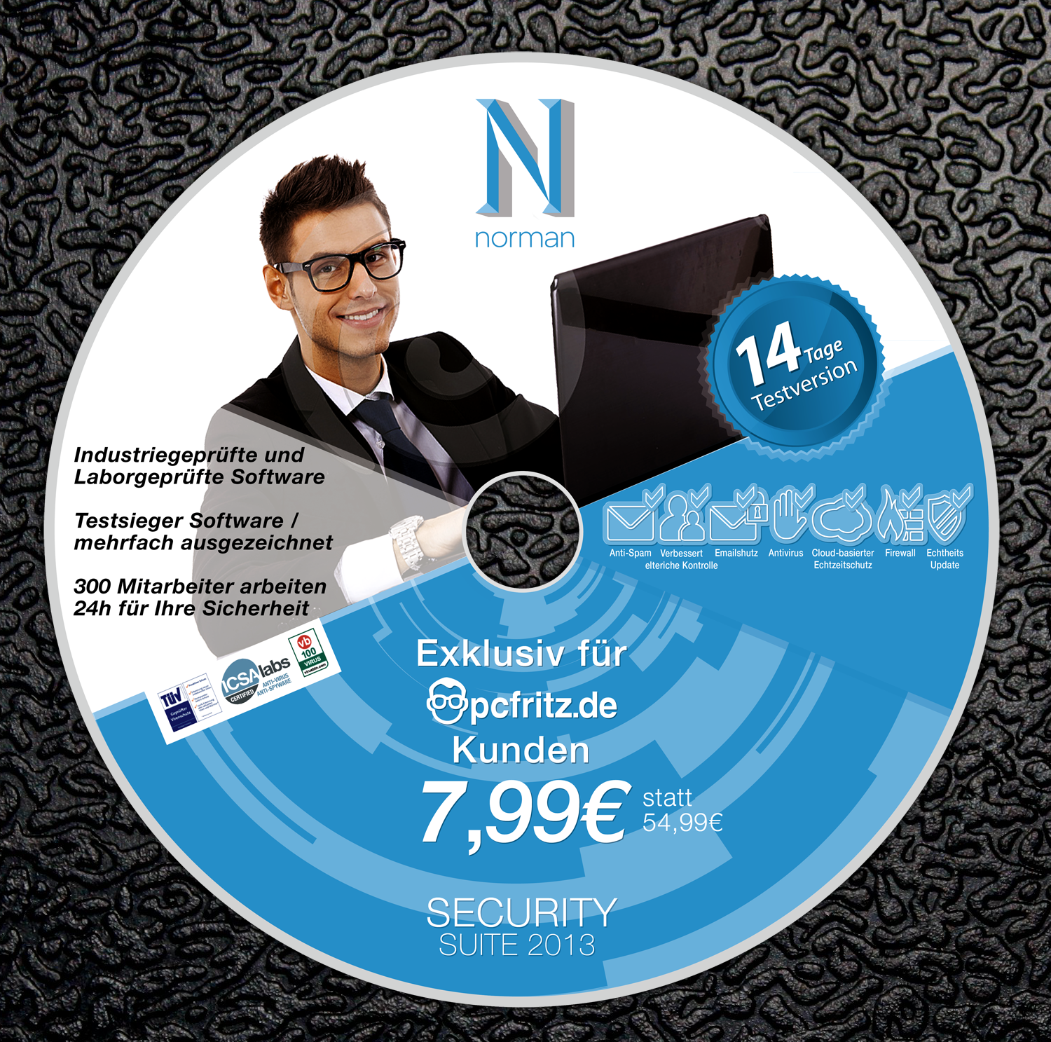 Packaging Design by Craig Steel Design for pcfritz.de Onlinestore GmbH | Design #1525464