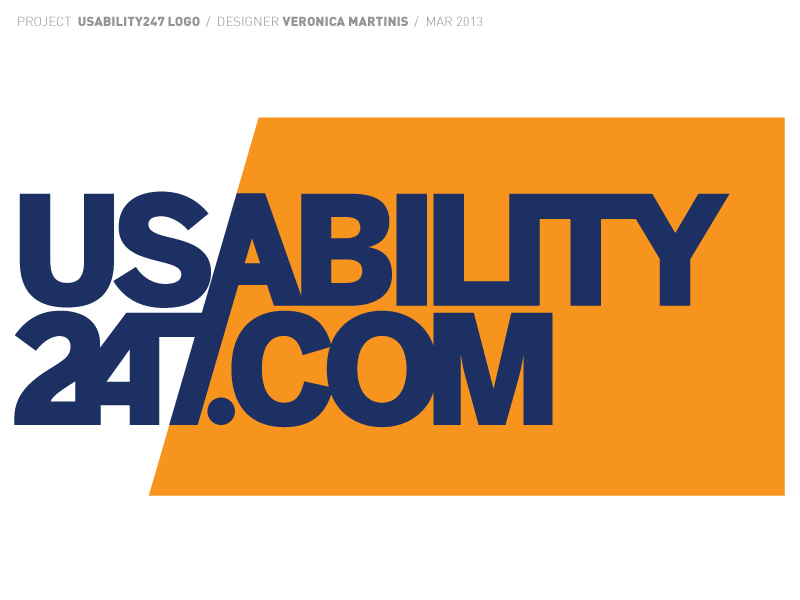 Logo Design by Veronica M for Usability247 | Design #1536464