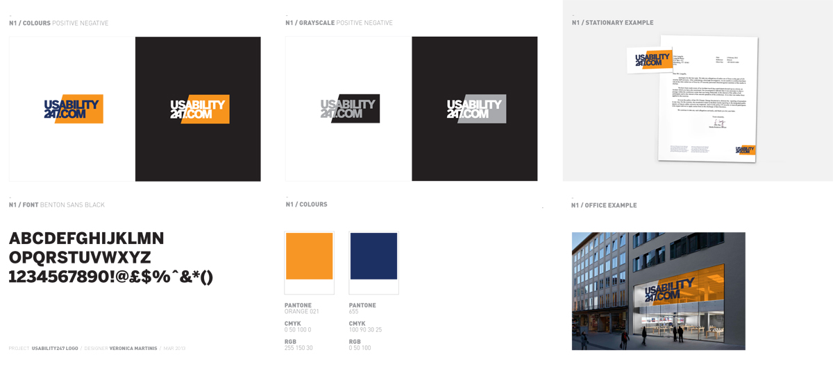 Logo-Design von Veronica M für Usability247 | Design #1536524