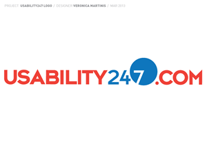 Logo Design by Veronica M for Usability247 | Design: #1536725