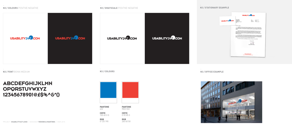 Logo-Design von Veronica M für Usability247 | Design #1536730