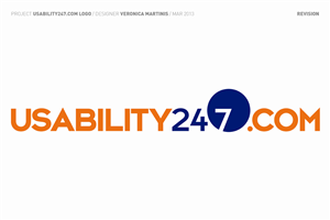 Logo Design by Veronica M for Usability247 | Design: #1543839