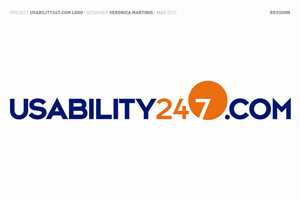 Logo Design by Veronica M for Usability247 | Design: #1543850