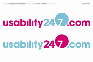 Logo Design by Veronica M for Usability247 | Design: #1555840