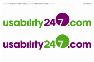 Logo Design by Veronica M for Usability247 | Design: #1555845