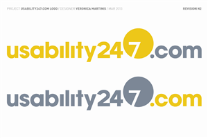 Logo Design by Veronica M for Usability247 | Design: #1555850