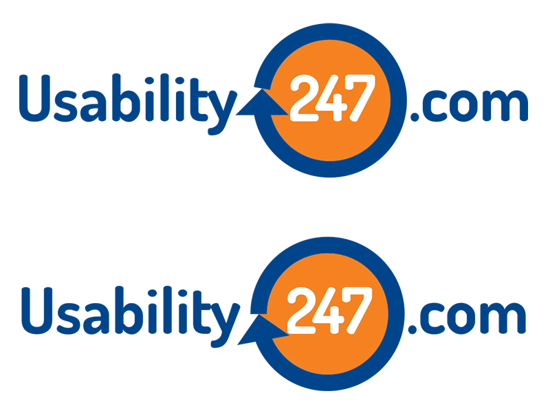 Logo Design by Innerworld Designs ltd. for Usability247 | Design #1525427