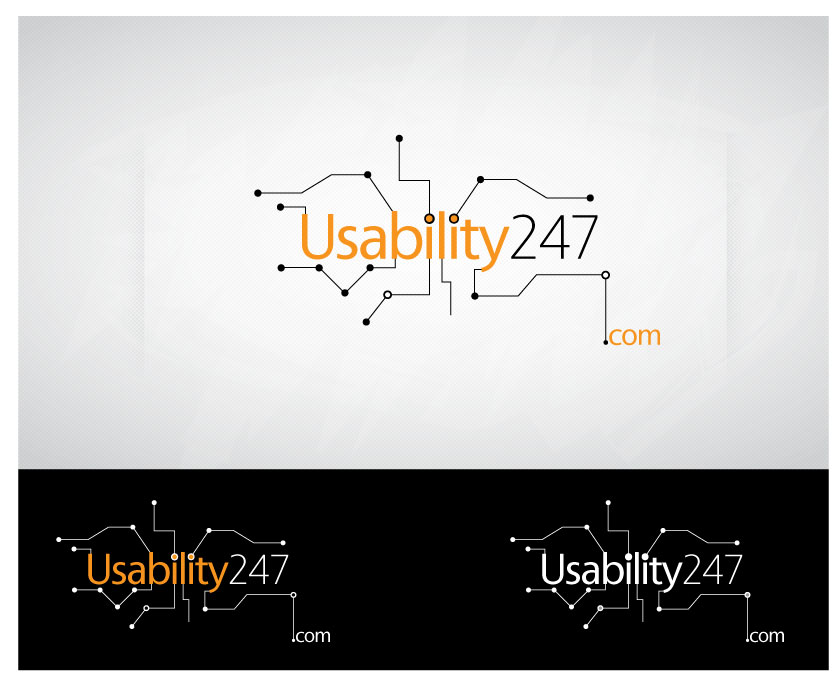 Logo Design by guymlech for Usability247 | Design #1567104