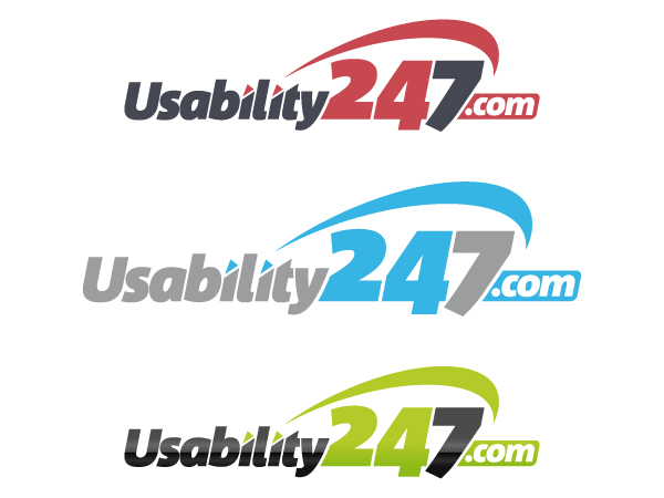 Logo Design by MIM design for Usability247 | Design #1532104