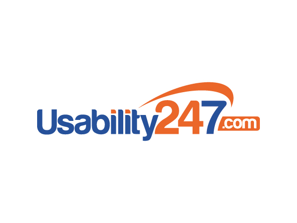 Logo Design by MIM design for Usability247 | Design #1560316
