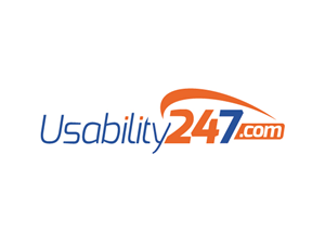 Logo Design by MIM design for Usability247 | Design: #1560319