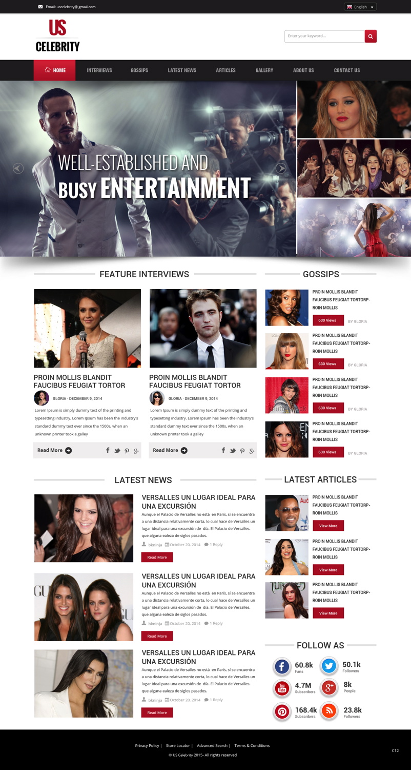 Web Design by pb for this project | Design #5486602