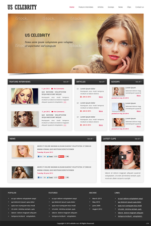 Web Design by pb for this project | Design: #5486627