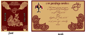 Invitation Design by Zaby Bhat
