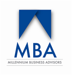 Logo Design by Rising Sun for Millennium Business Advisors | Design #7706
