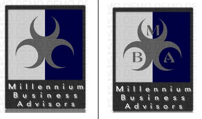 Logo Design by Kristen for Millennium Business Advisors | Design #7576