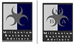 Logo Design by Kristen for Millennium Business Advisors | Design #7576