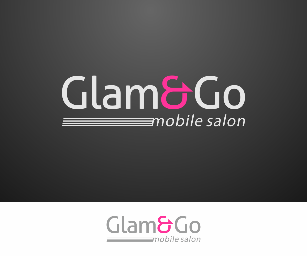 Diseño de Logo por allegra creativa para GLAM & GO | Diseño #1592599