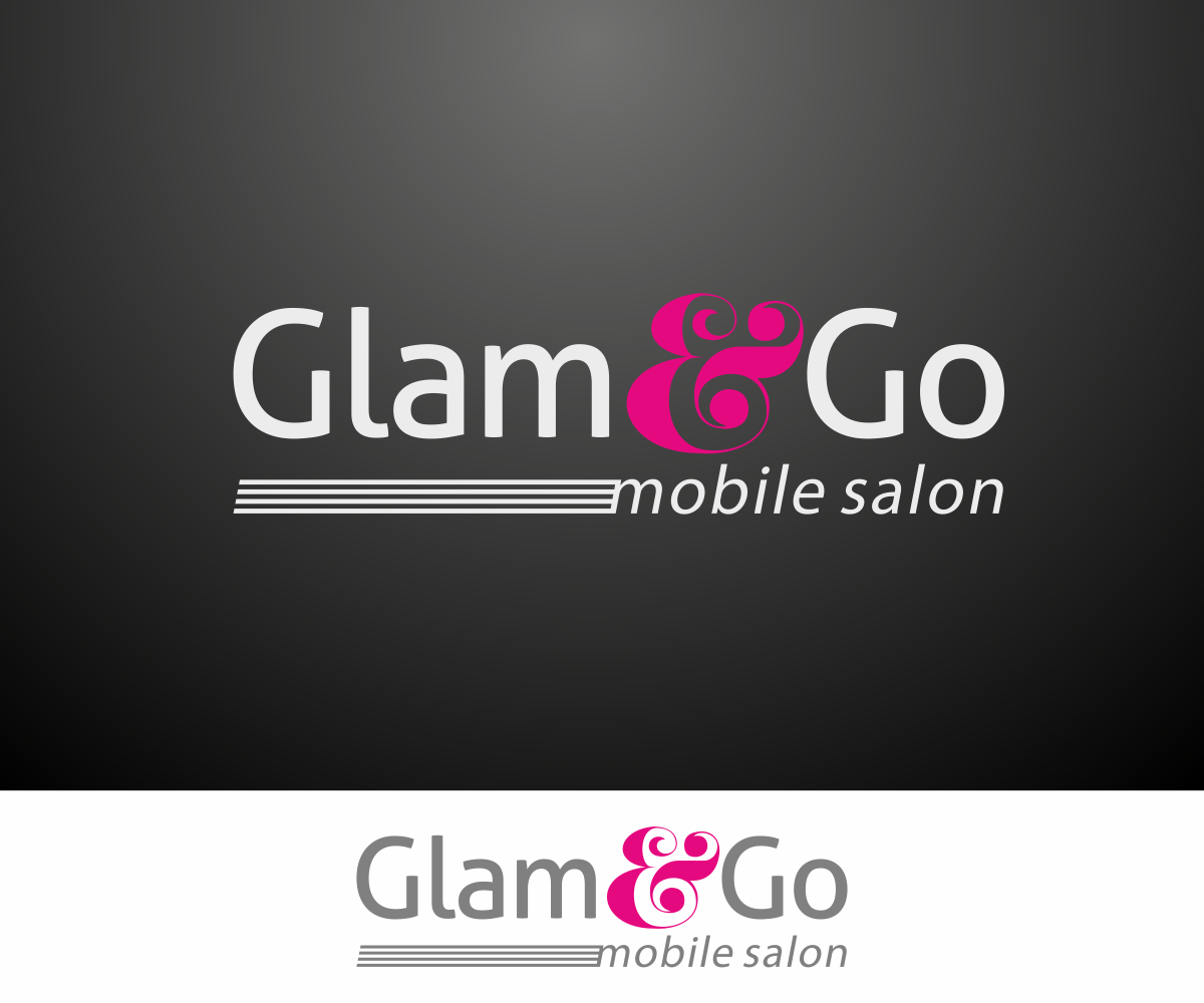 Diseño de Logo por allegra creativa para GLAM & GO | Diseño #1652750