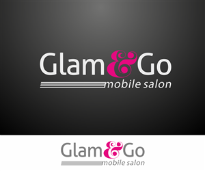 Diseño de Logo por allegra creativa para GLAM & GO | Diseño: #1652750
