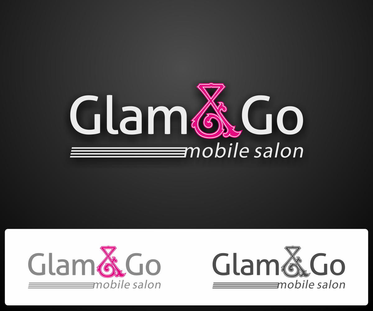 Diseño de Logo por allegra creativa para GLAM & GO | Diseño #1668697