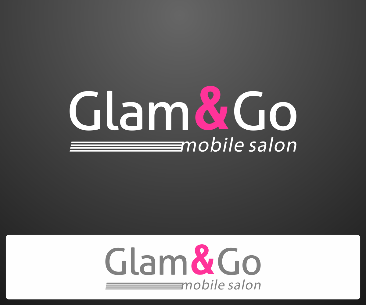 Diseño de Logo por allegra creativa para GLAM & GO | Diseño #1668712