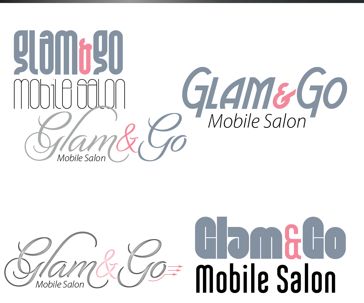 Logo Design by Spike for GLAM & GO | Design #1510591