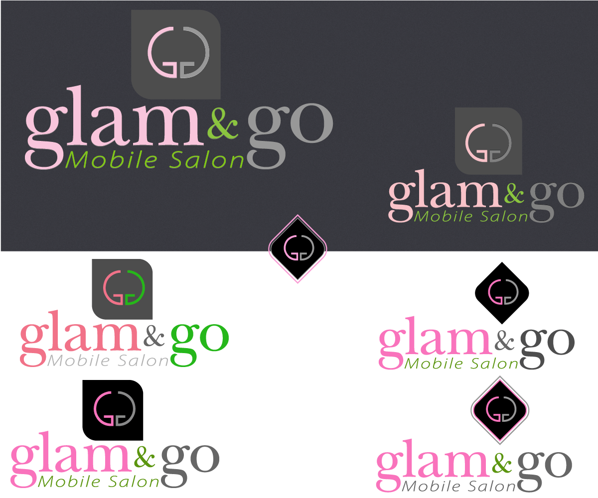 Logo Design by Spike for GLAM & GO | Design #1549036