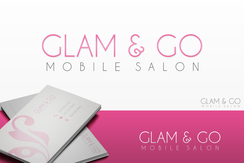 Logo Design by JR designs for GLAM & GO | Design #1511445