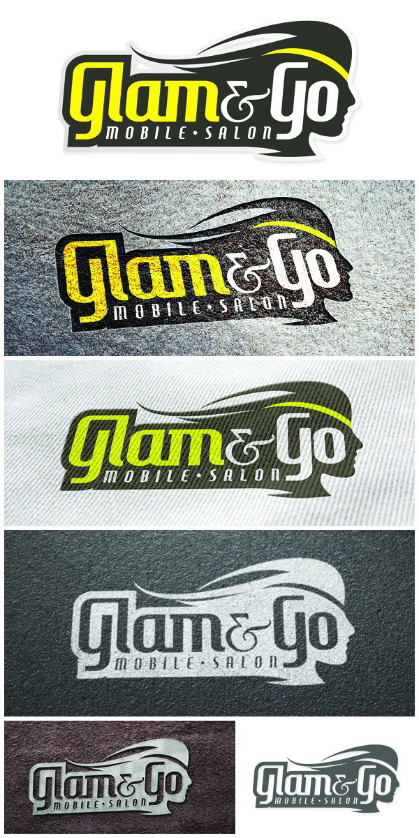Logo Design by Creathrive for GLAM & GO | Design #1517717