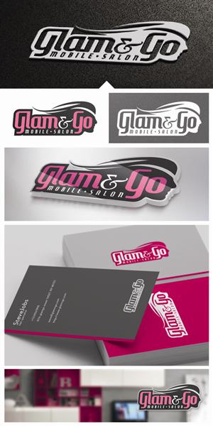 Logo Design by Creathrive for GLAM & GO | Design: #1587424