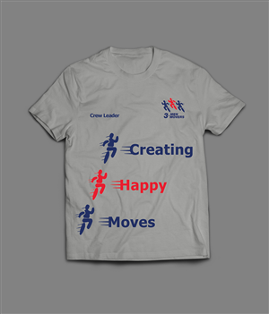 T-shirt Design by Armin Shohrati for 3 Men Movers | Design: #5554887