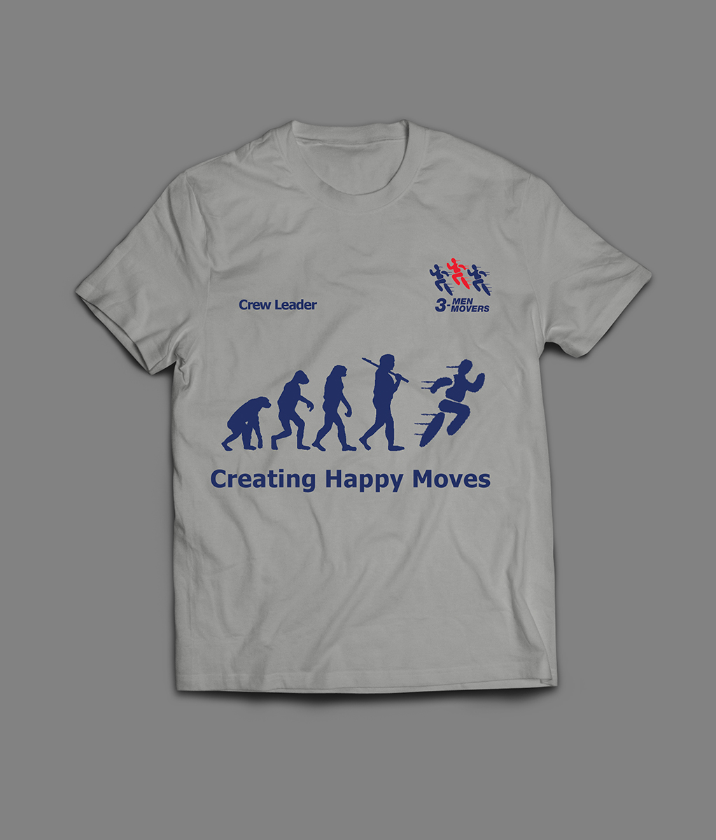 T-shirt Design by Armin Shohrati for 3 Men Movers | Design #5554912