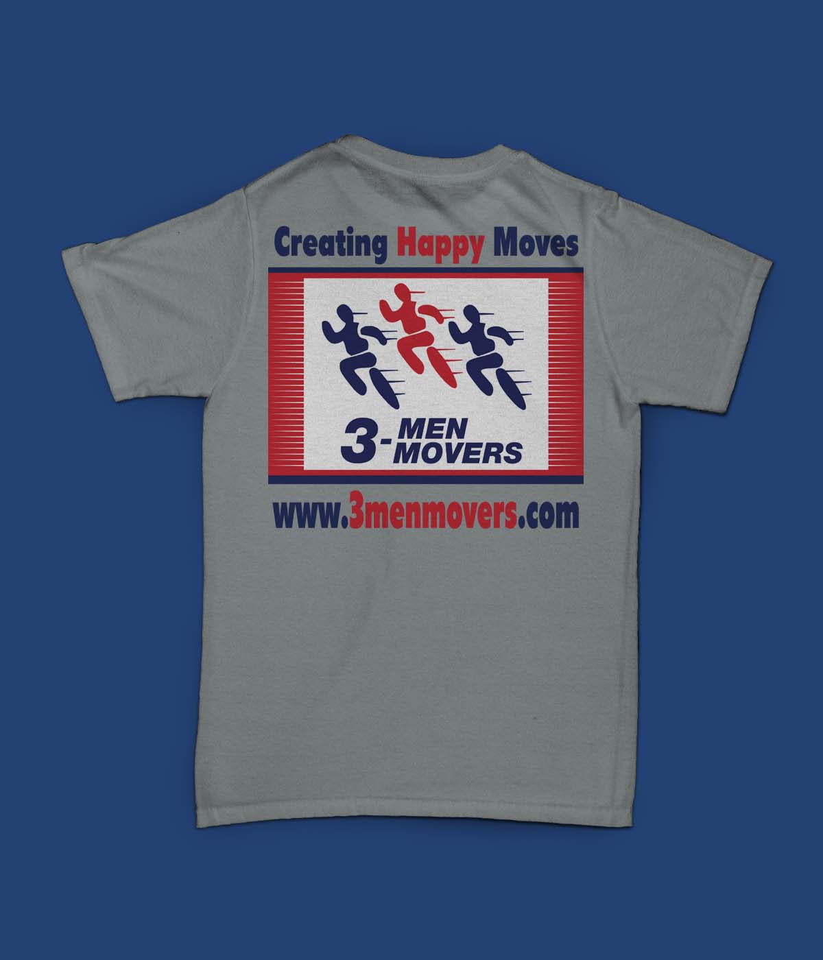 T-shirt Design by Artinspired for 3 Men Movers | Design #5548058